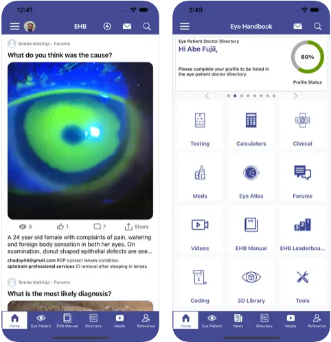 Aplicativos para Teste de Visão