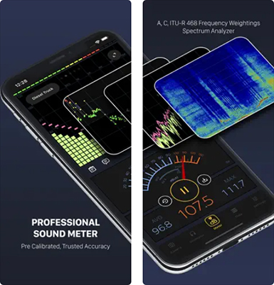 Decibel X aplicativos saúde auditiva