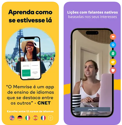 aplicativos aprender idiomas memrise memrise