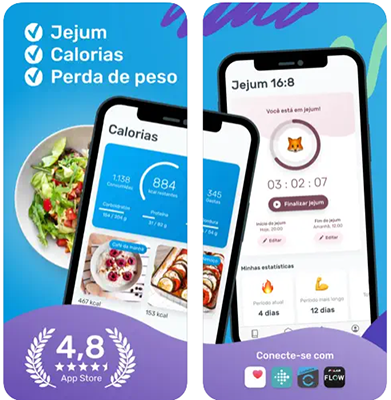 aplicativos de contagem de calorias yazio yazio