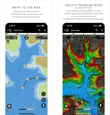 One-Boat Network aplicativos radar de peixe